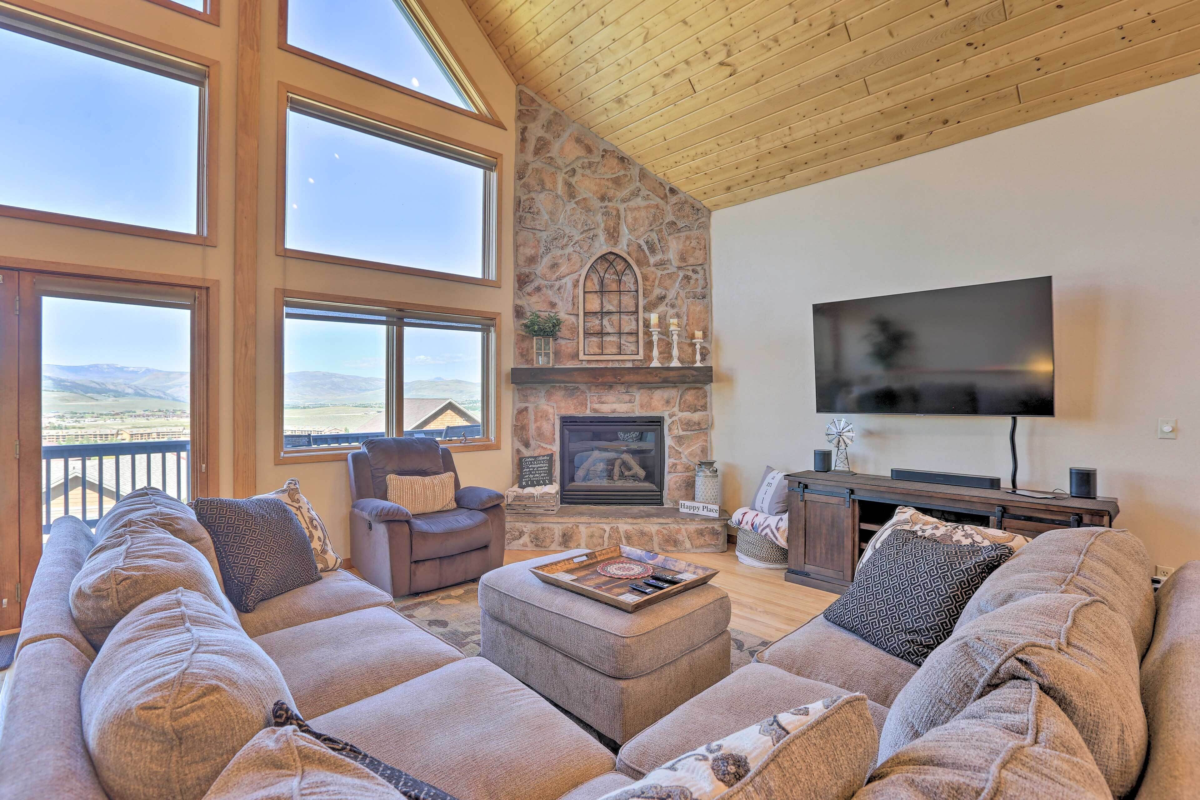 Spacious Granby Home w/ Deck & Hot Tub: Ski & Bike