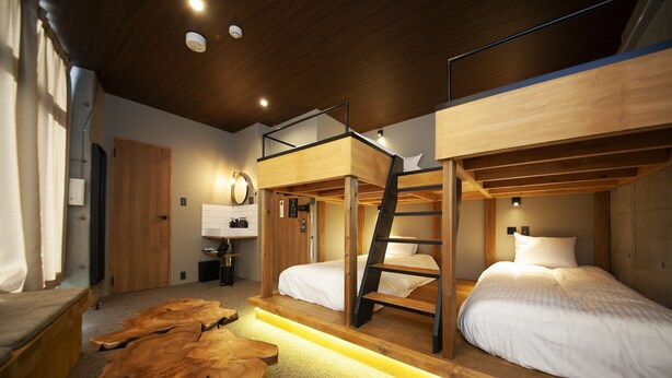 ห้องดีลักซ์, ปลอดบุหรี่ (4 Single Beds)