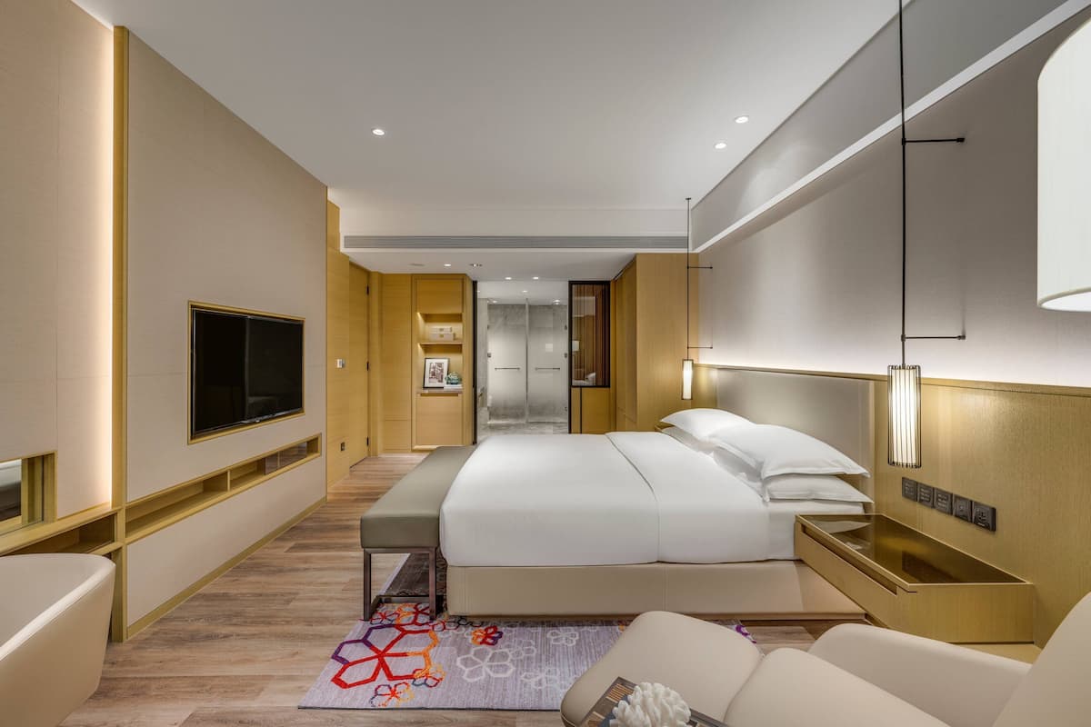 grand suite | 1 bedroom, down duvets, in-room safe, laptop workspace