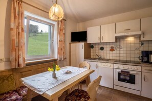 Kühlschrank, Ofen, Herdplatte, Geschirrspüler