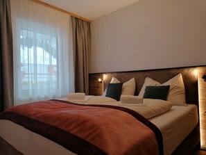 1 Schlafzimmer, Zimmersafe, kostenloses WLAN, Bettwäsche