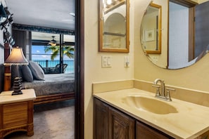 Bathroom - Big Island Kona Nalu 203 by Coldwell Banker Island Vacations (Kailua-Kona)