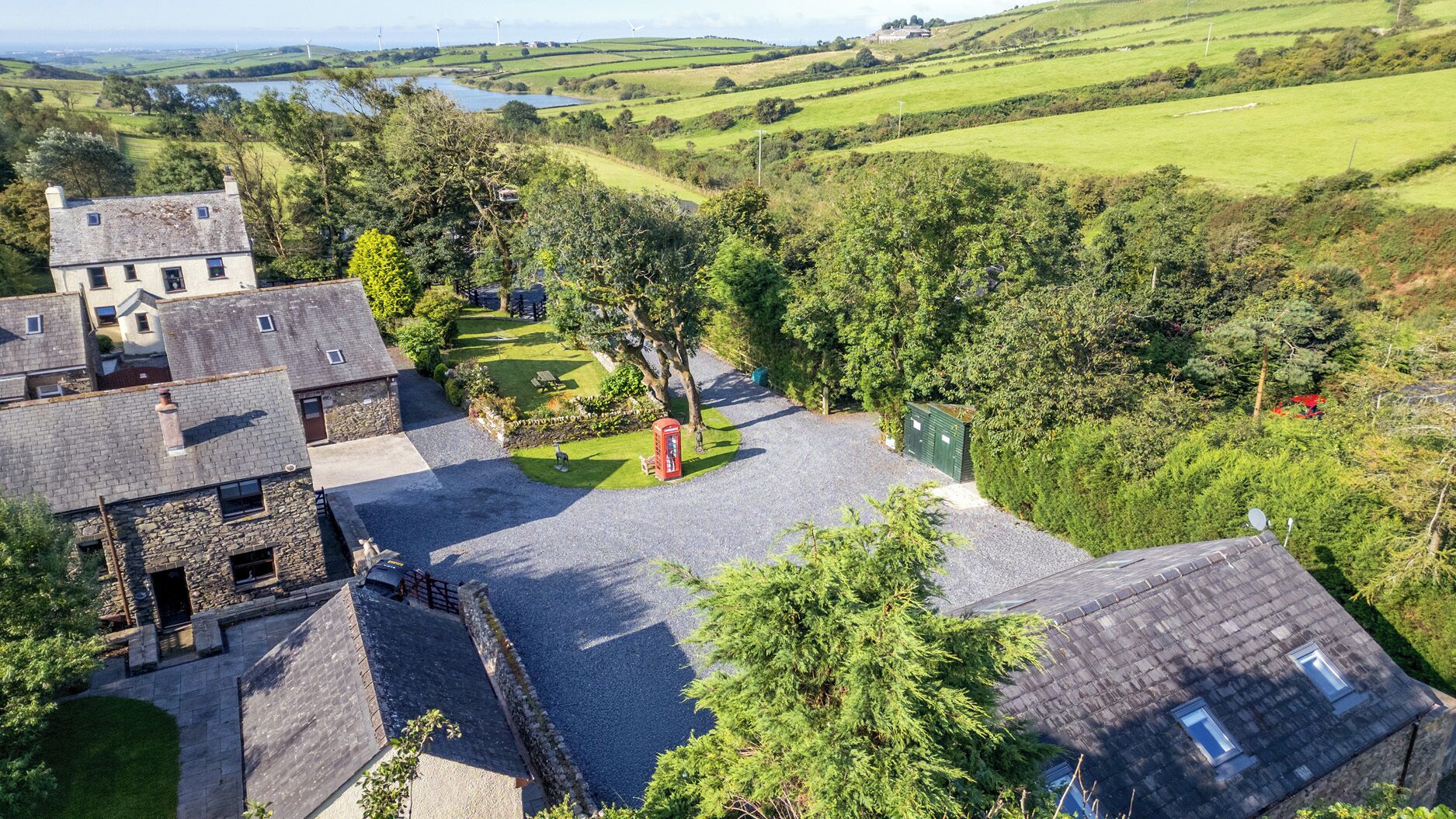 Áreas de la propiedad