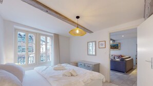Apartamento básico, várias camas