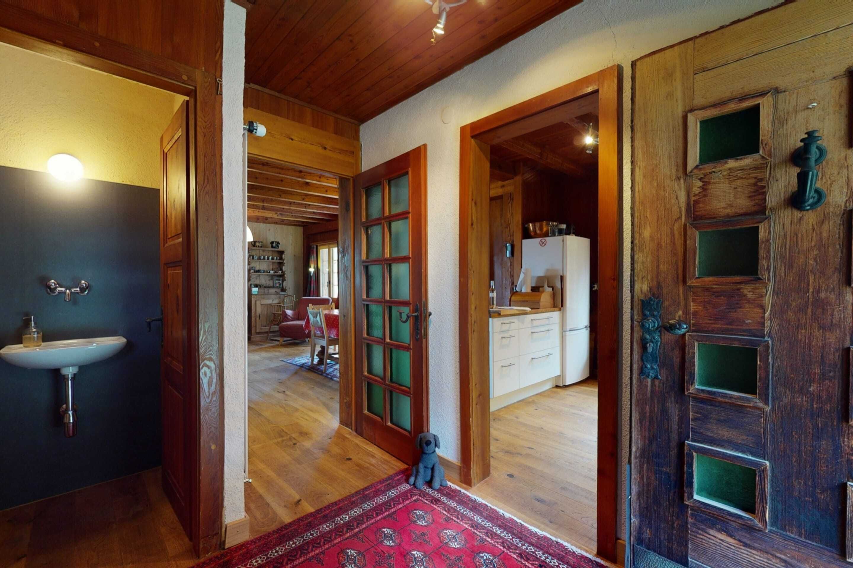 Basic Chalet, Multiple Beds | 4 bedrooms, laptop workspace, iron/ironing board, bed sheets