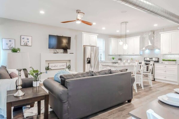 TV, streaming services, offices