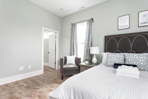 9 bedrooms, iron/ironing board, travel crib, WiFi