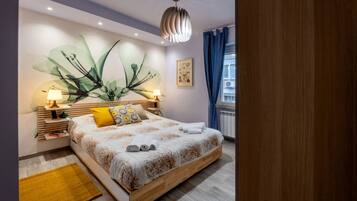 2 chambres, système d’insonorisation, fer et planche à repasser, Wi-Fi