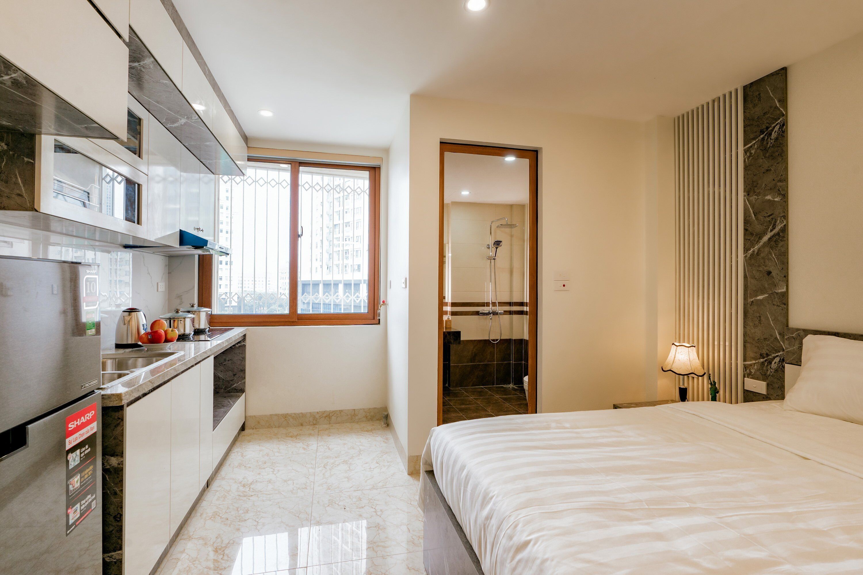 Apartamento luxo | 1 quarto, individualmente decorados, individualmente mobiliados