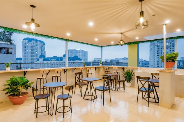Terrasse sur le toit