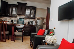 Apartment | Private kitchen | Fridge, microwave, oven, stovetop - Stunning 2-bed Apartment in Dar es Salaam (Dar es Salaam)