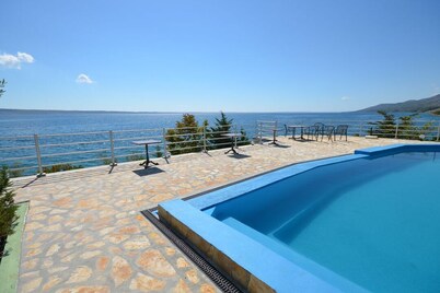 2-raum-apartment/studio , Adria Paradies - Direkt am Meer+privat