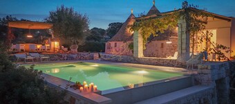 TD Trulli Terralta Panoramic Pool Over Country...