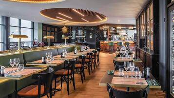 Breakfast, lunch and dinner served