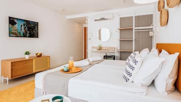 Standardzimmer, Mehrere Betten | Zimmersafe, kostenloses WLAN