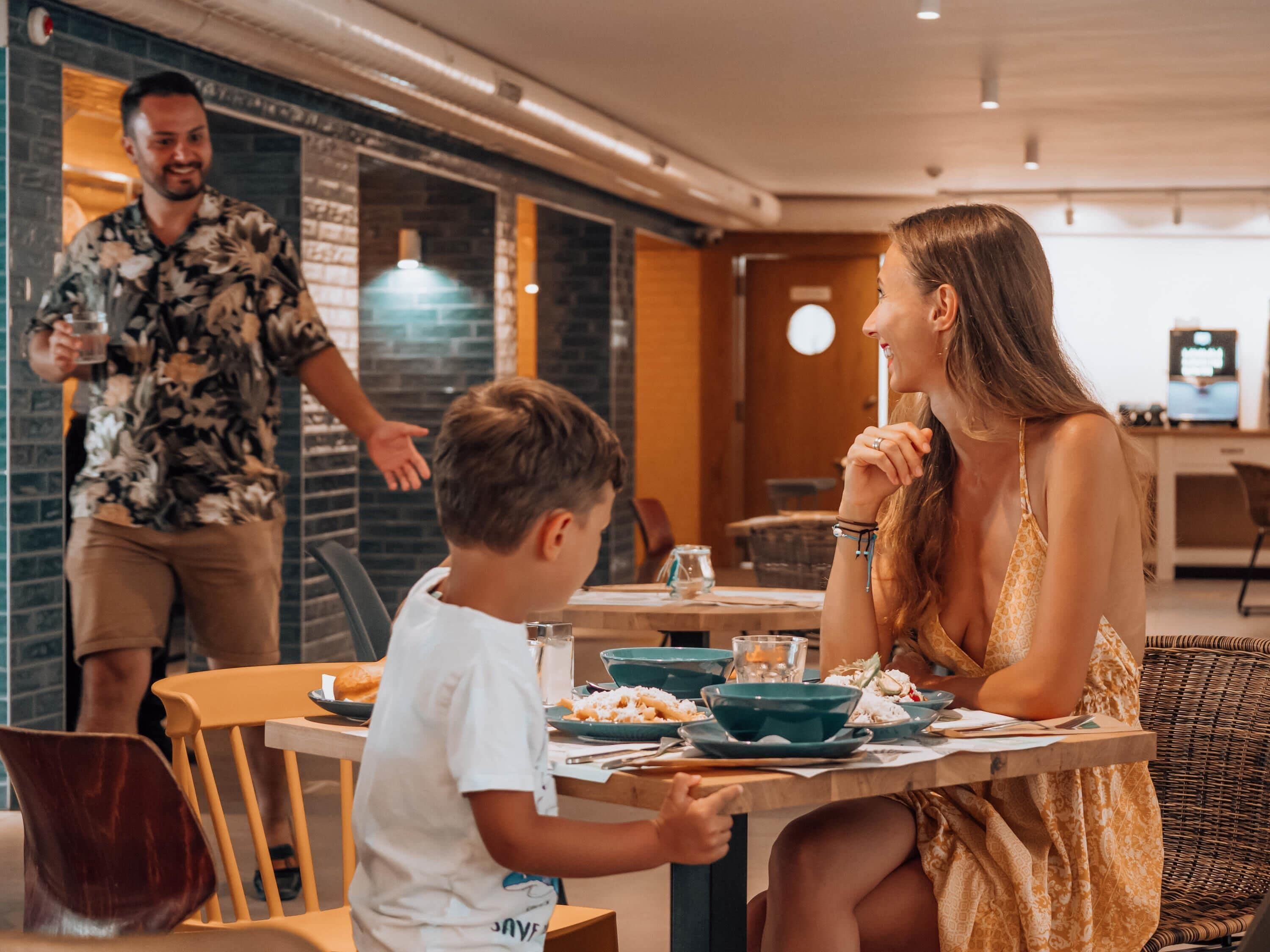 Local and international cuisine