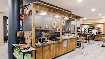 Daily buffet breakfast (EUR 10 per person)