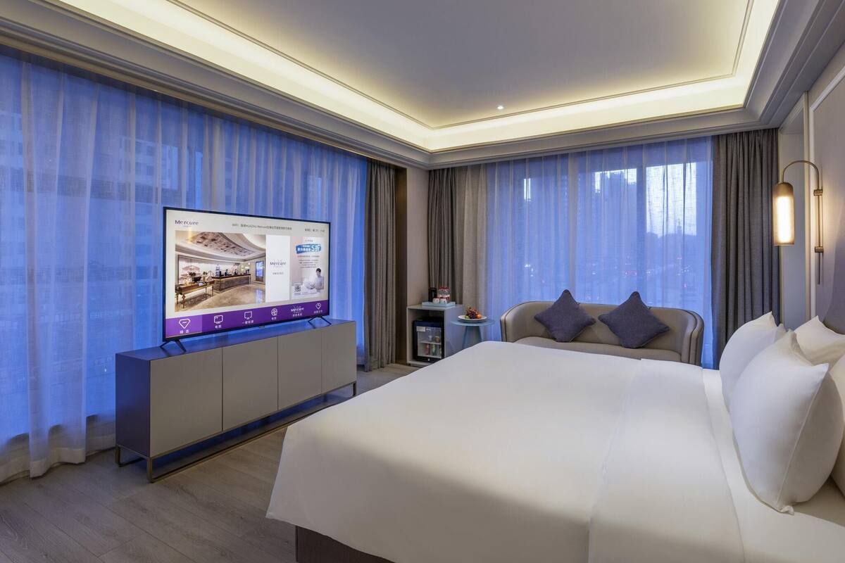 Een minibar, gratis wifi