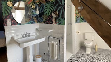 Habitació doble Comfort, amb bany privat, vistes a la ciutat | Bany