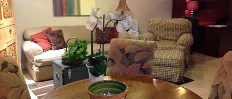 Smart TV, reproductor de DVD, libros, videoteca