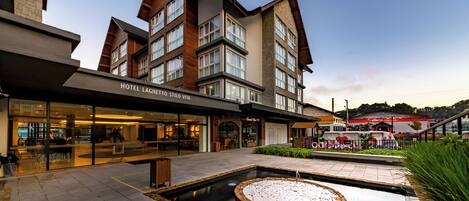 Voorkant van accommodatie