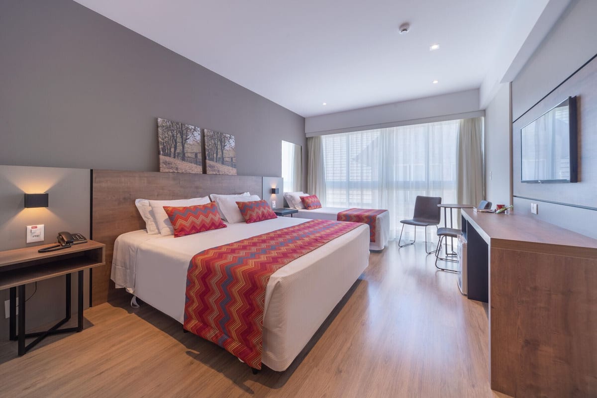 Minibar, in-room safe, blackout drapes, soundproofing