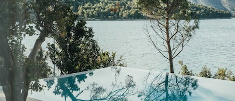 Una piscina climatizada