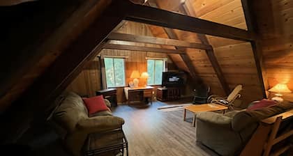 4 bdrm 2 bath - sleeps 10 living & family room space for everyone! Dogs okay.