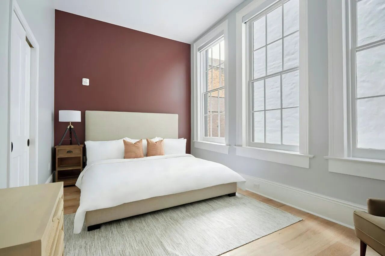 Hearing-Accessible Three-Bedroom Suite | Individually decorated, individually furnished, iron/ironing board