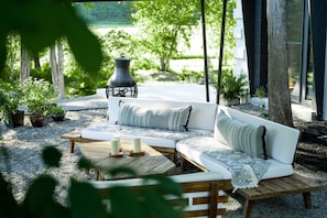 Terrace/patio - Woodstock Historic Artist Estate - The Museum House (Woodstock)
