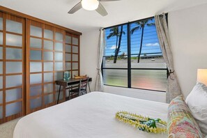 2 slaapkamers, een strijkplank/strijkijzer, gratis wifi, beddengoed
