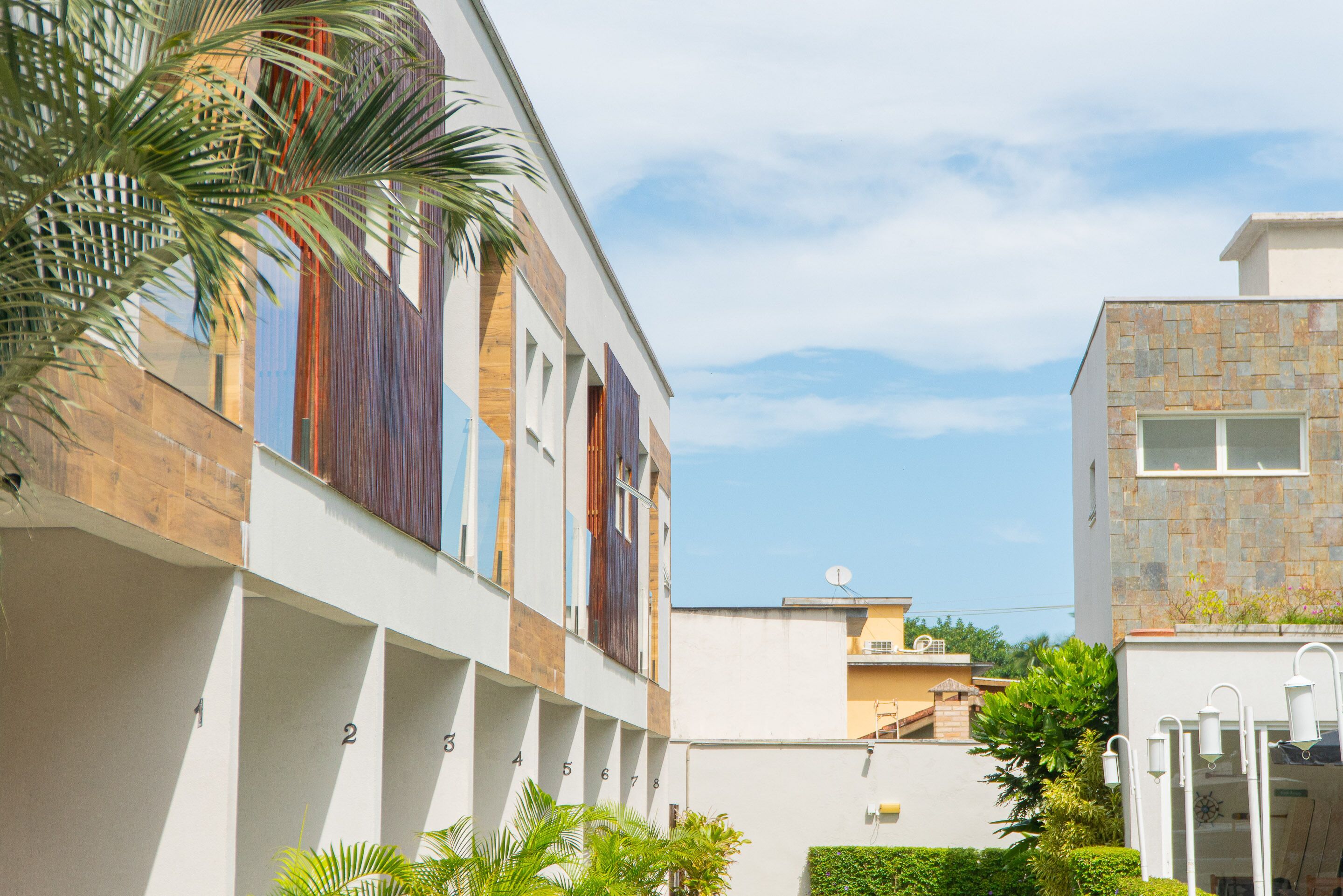 Fachada da propriedade