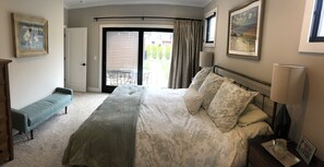 5 habitaciones, escritorio y tabla de planchar con plancha 