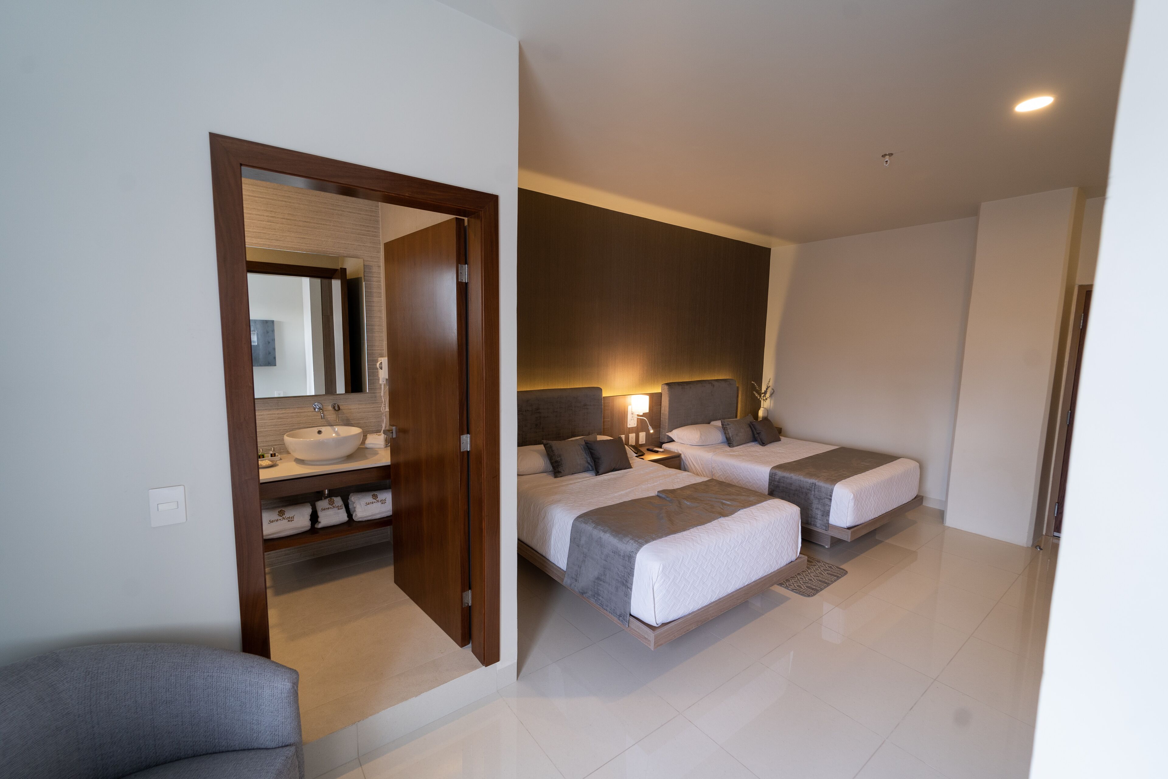 double room | in-room safe, blackout curtains, iron/ironing board, free wifi