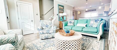 Smart TV, DVD player, books