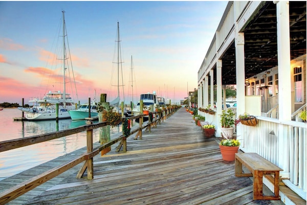 The beloved Beaufort, NC is just 15 minutes away