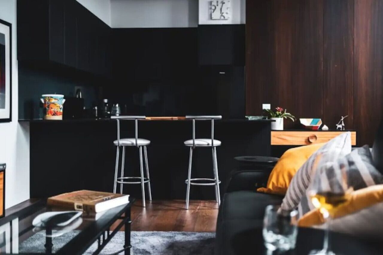 Tv och en stereo