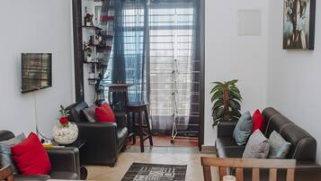 Televisie en een stereo