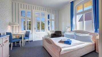 1 chambre, lit parapluie, Wi-Fi, draps fournis