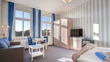 1 chambre, lit parapluie, Wi-Fi, draps fournis