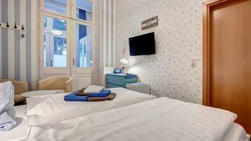 1 Schlafzimmer, Reisekinderbett, WLAN, Bettwäsche