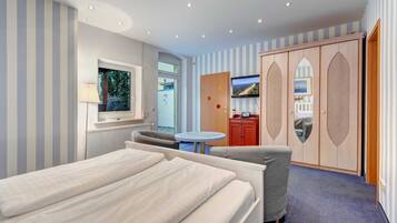 2 Schlafzimmer, Reisekinderbett, WLAN, Bettwäsche