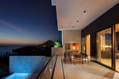 2 Villas with Amazing views of the Adriatic Sea and Elafiti islands