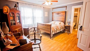 4 chambres, coffres-forts dans les chambres, bureau