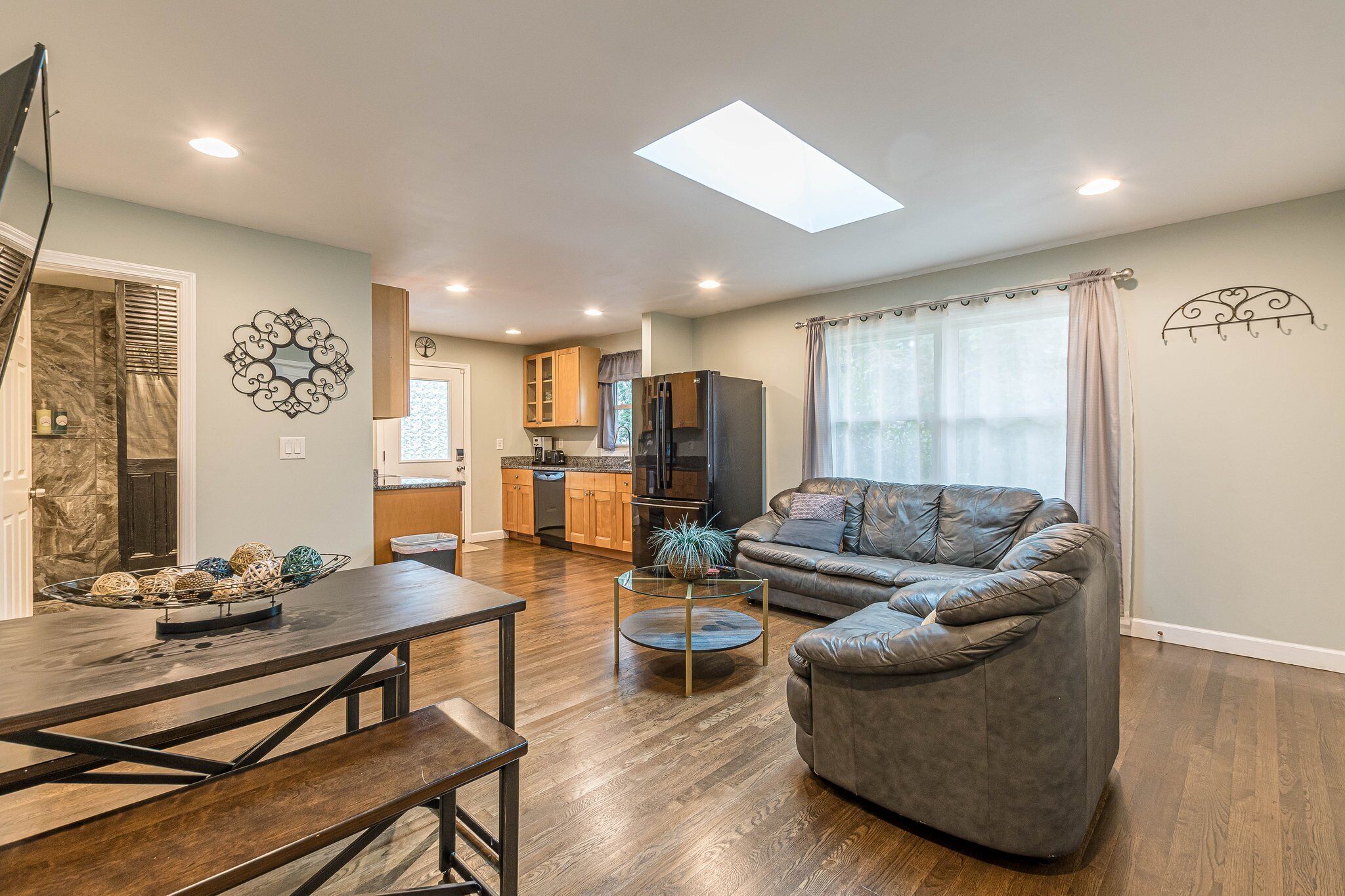 Smart-tv och bordsfotboll