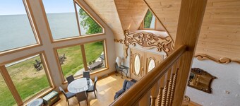 Door County Area Waterfront Estate | Game Room