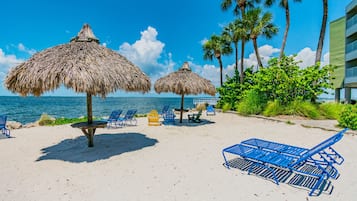 On the beach