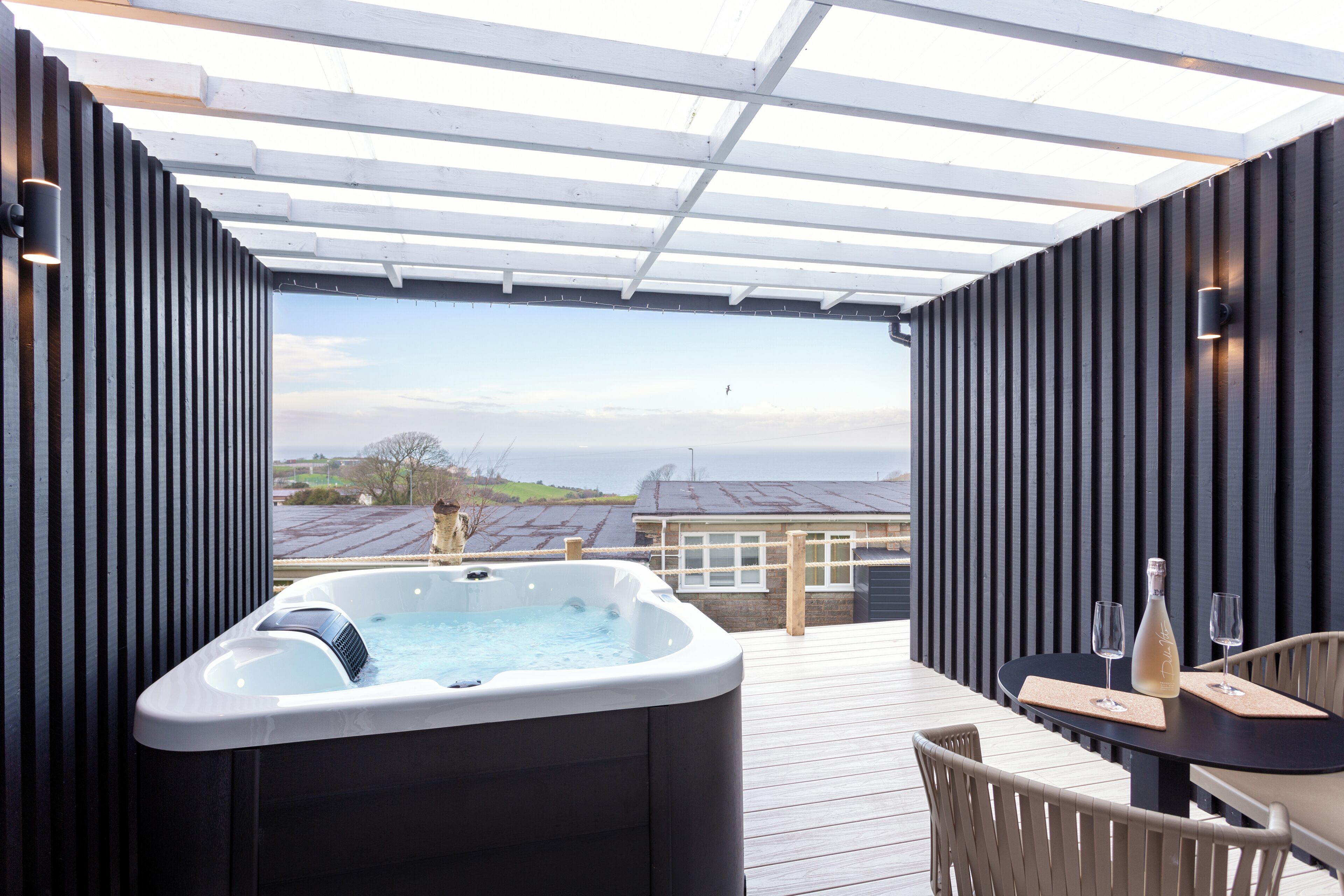 Overnatningsstedets facade