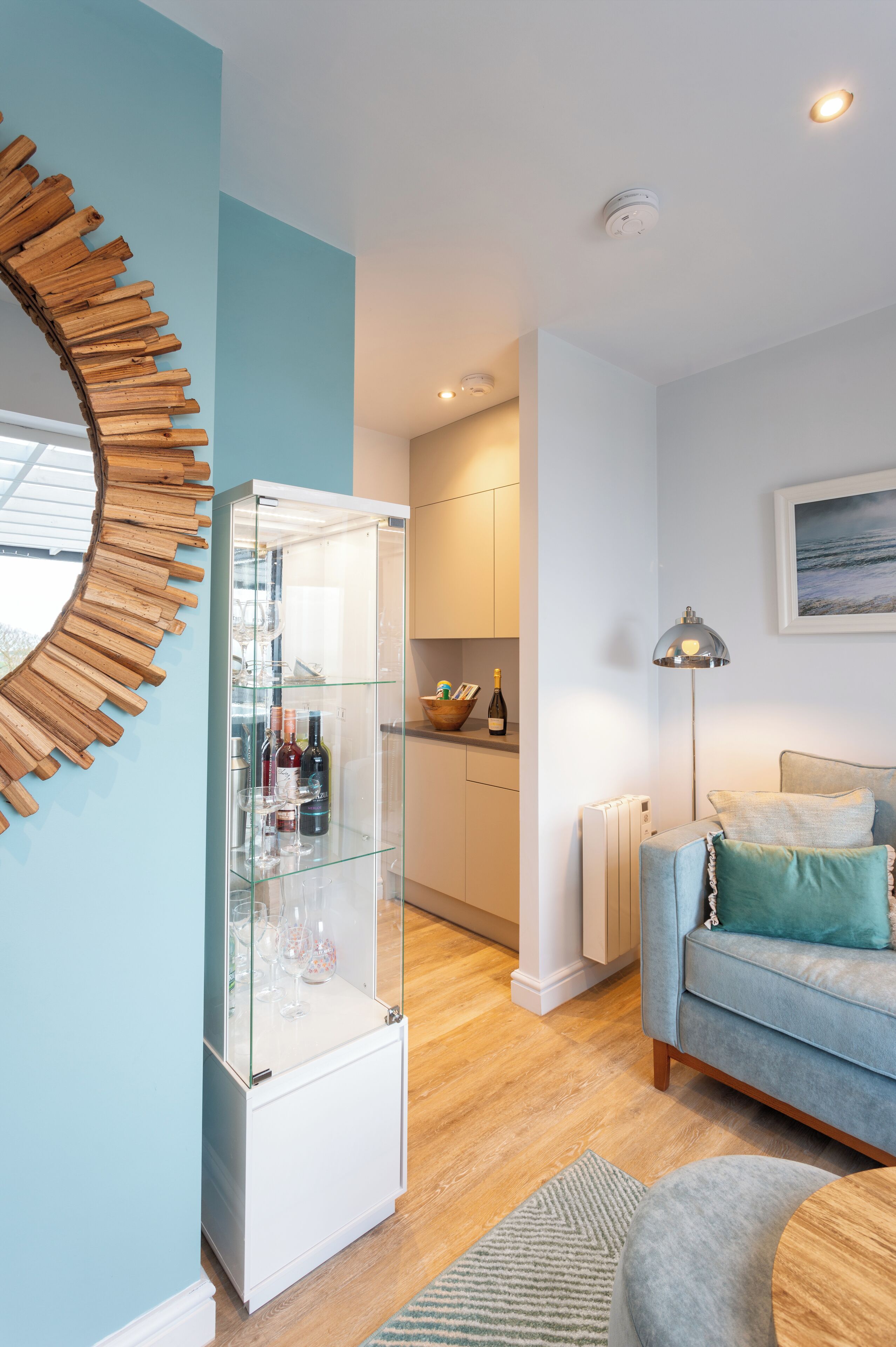 One Bedroom Apartment with Hot Tub | Living area | 40-inch LCD TV with digital channels, TV