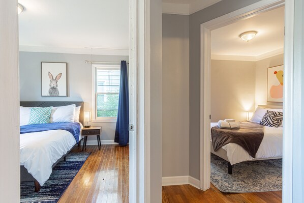 3 bedrooms, desk, iron/ironing board, WiFi